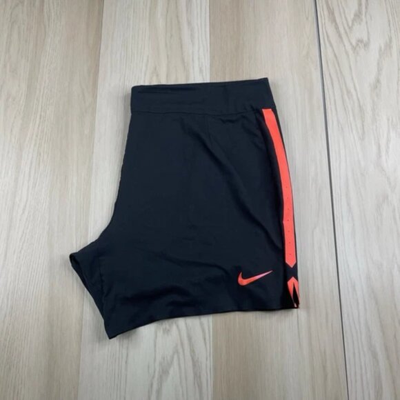 Nike Dri-Fit Training Shorts Mens XXL 2XL Black 100% Polyester 742517-010 - Picture 1 of 15